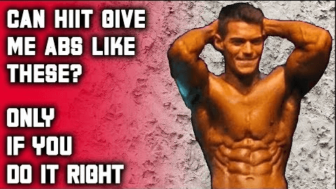 Can HIIT give me abs like these? HIIT Cardio Explanation